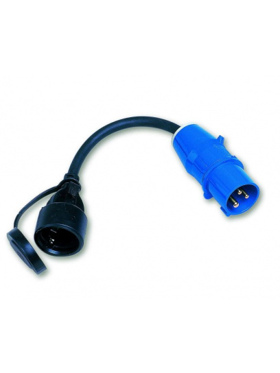 Przedłużacz, adapter Adaptor CEE/Schuko 30 cm (3x2,5 mm2) - Brunner