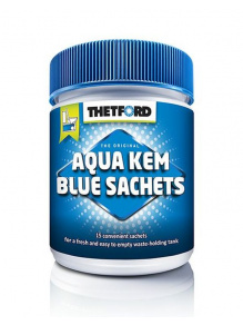 Saszetki kapsułki tabletki do toalet turystycznych Aqua Kem Blue Sachets - Thetford