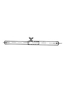 Rurka stelaża stalowa Ø 22mm / 90-150cm