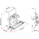 Bagażnik rowerowy Carry-Bike LIFT 77 - E-Bike - Fiamma