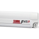 Roleta markiza w kasecie F45L 500 Polar White Deluxe Grey - Fiamma