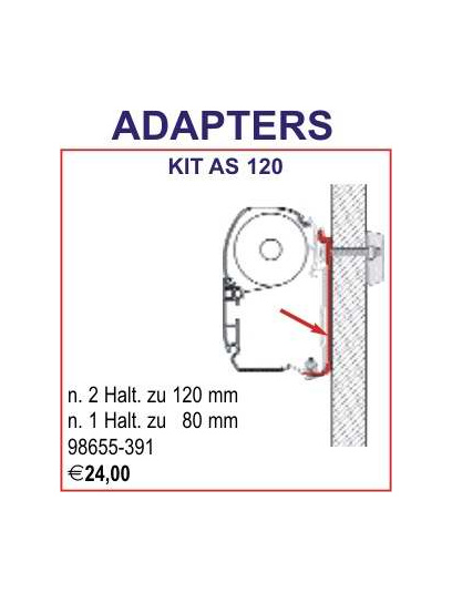 Adapter do markizy F45 Kit AS 120 - Fiamma