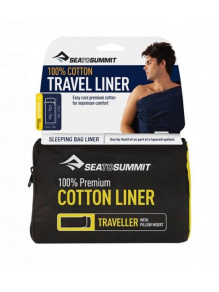 Prześcieradło Premium Cotton Traveller (With Pillow Insert) - SeaToSummit