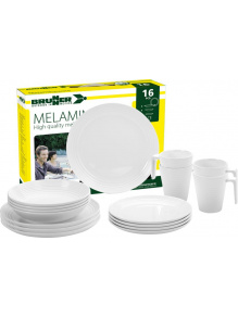 Zestaw obiadowy z melaminy Melamine Set Spherica  - Brunner