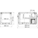 Lodówka kompresorowa CoolFreeze CFX35 12/240 V  - Dometic